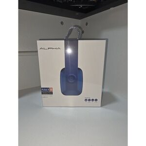 Alpha Pulse X Wireless/Wired Over-Ear Headphones w/Mic- Bluetooth-Sealed-Blue‎